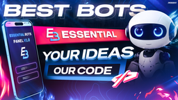 💎Essential Bots💎 Discord Server Banner