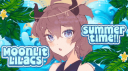 ⋆ 🌙 ﾟ. Moonlit Lilacs ៸៸ ArtㆍGFXㆍCommissionsㆍAestheticㆍCuteㆍEmotesㆍKawaiiㆍActiveㆍDecorㆍGuild Tag﹗𖹭﹒⁺ Discord Server Banner