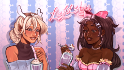 🎀 lullaby !Art ✦ Emotes ✦ Giveaways ✦ ROBLOX ✦ Social ✦ Diaries ✦ Royale High Discord Server Banner