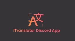 iTranslator.app - Discord BOT Discord Server Banner