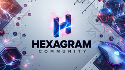 Hexagram Gaming IL Discord Server Banner