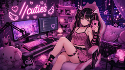 ๐ ๐ธ cuties โญ sfw Discord Server Banner