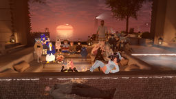 VRChat & Relax Discord Server Banner