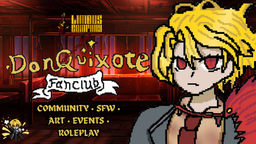 Don Quixote Fanclub《#𝟭》 Discord Server Banner