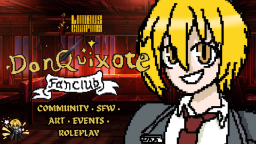 Don Quixote Fanclub《#𝟭》 Discord Server Banner
