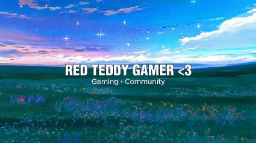 RED TEDDY GAMER Discord Server Banner