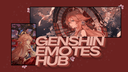 🌸Genshin Emotes Hub Discord Server Banner