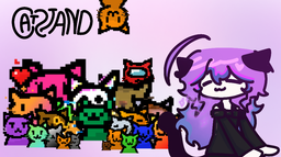 Cat Stand Discord Server Banner