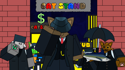 Cat Stand Discord Server Banner