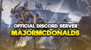 Major's McDons Discord Server Banner