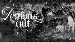 𐏑ॱ༏ིྀ𓏽◞ d𝔢ֺოon’s 🦇 cult ♰ ۪‿ྀ Discord Server Banner