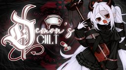 𐏑ॱ༏ིྀ𓏽◞ d𝔢ֺოon’s 🦇 cult ♰ ۪‿ྀ Discord Server Banner