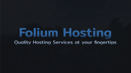 Folium Hosting Discord Server Banner