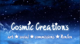 โฆ Cosmic Creations โฆ Discord Server Banner