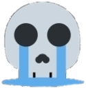 skull_cry emoji