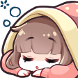 cute_tired emoji