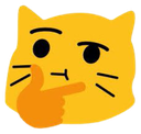 blob_cat_thonking emoji