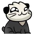 Panda_Cute_Cat_Animated emoji