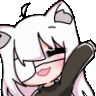 a_cat_cute_hello_neko_wave emoji