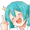 mikuflip emoji