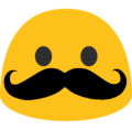 BlobMustache emoji