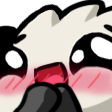 pandablush emoji