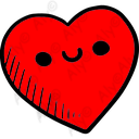 neonredhrt emoji