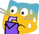 a_nervous_juice_cat_blob emoji