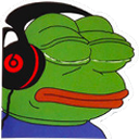 pepeescuchandomusica emoji