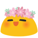 D2S_BlobFlowerCrown emoji