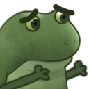 FrogeHug emoji