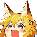 9032_Senko_happy_nosies emoji