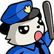 PE_PandaPolice emoji