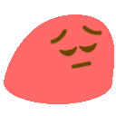 pensiveblob emoji