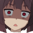 KonosubaMeguminHorrified emoji