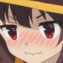 KonosubaMeguminBlush emoji