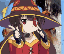KonosubaMeguminFingerSpin emoji