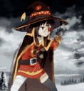 KonosubaMeguminHandMove emoji