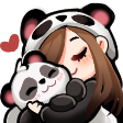 girl_panda_cuddles emoji