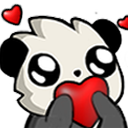 Panda_Loves_Hearts_Likes emoji