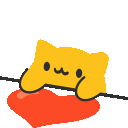 aBlobCatHeartPat emoji