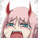 zero_two_cry__twitch_emote__by_p emoji