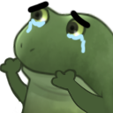 FrogeCryWorry emoji