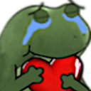 FrogeHeartCry emoji