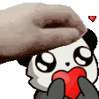 panda_heart_pat_gif emoji