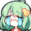 green_crycry emoji