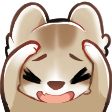 FerretScared emoji