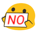 Blob_No_sign emoji