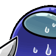 AU_susknifekillblue emoji