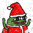 PepeSantaSnow emoji
